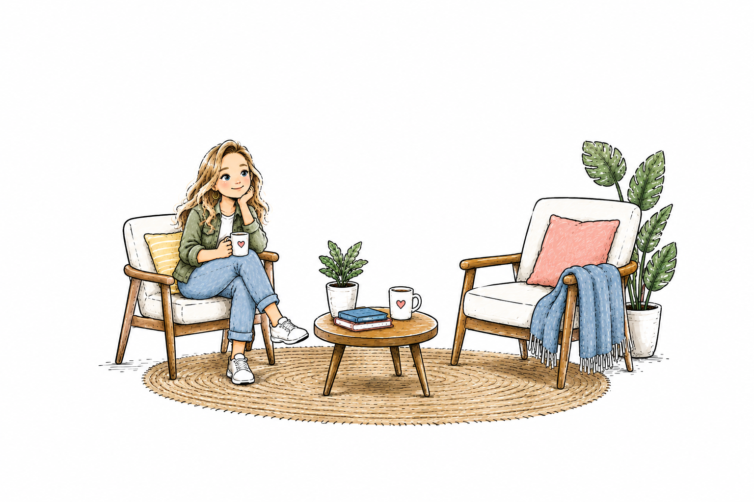 Illustration of Kim