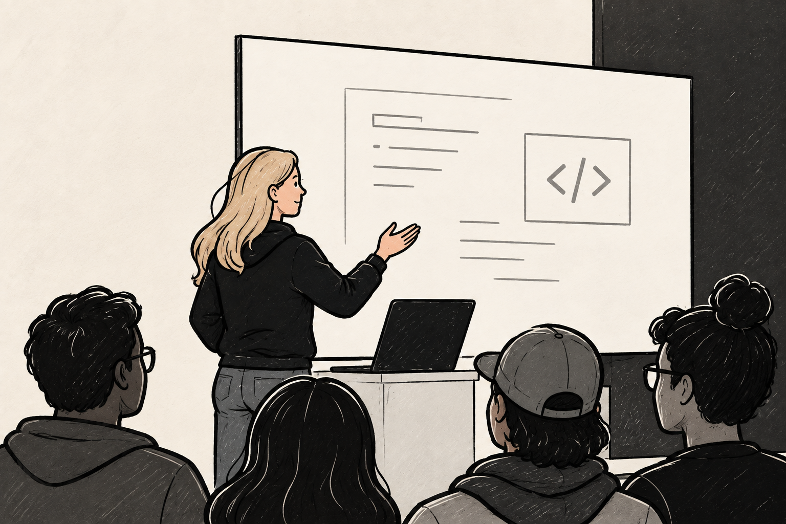 Illustration representing GitHub Campus Experts